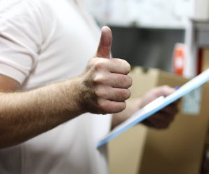 Thumbs up.